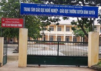 Thông tin trung tâm giáo dục thường xuyên Vĩnh Phúc