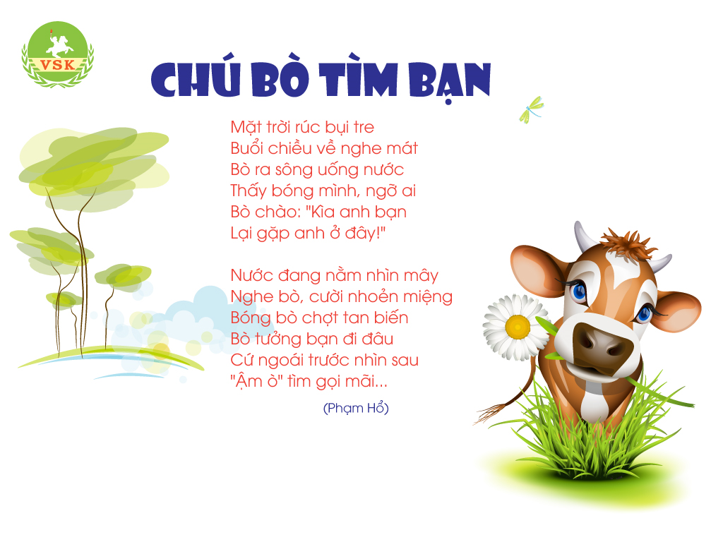 Cảm nhận về bài thơ Chú Bò Tìm Bạn - Khám Phá Tình Bạn Ngây Thơ