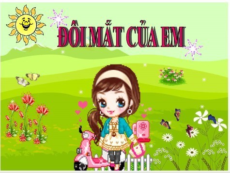 What is the lesson plan for the poem Đôi mắt của em for 3-year-old children?