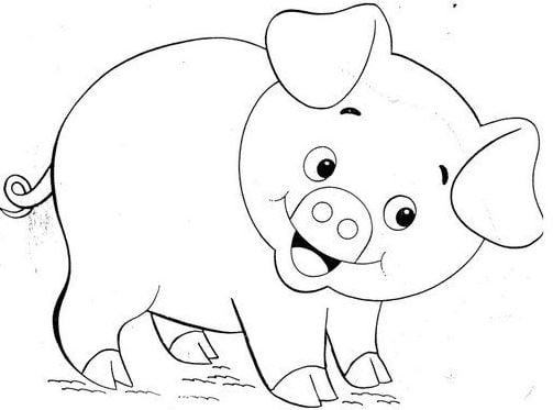 Tổng Hợp Tranh Vẽ Con Lợn Với Những Hình Ảnh Đáng Yêu
