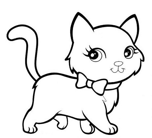 Tuyển tập tranh tô màu con mèo cho bé đáng yêu nhất