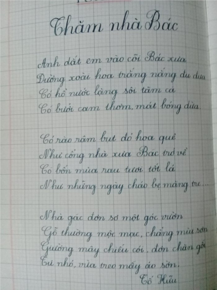 Chào đón tương lai Bài thơ viết chữ đẹp lớp 1 Mang đến sự khích lệ và động viên cho các em học sinh 