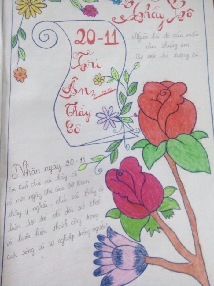 Ngày 20/11 là ngày lễ rất ý nghĩa tôn vinh các nhà giáo Việt Nam. Trong ngày này, học sinh thường chuẩn bị những món quà ý nghĩa để tặng các thầy cô giáo. Hãy cùng chúc mừng ngày nhà giáo Việt Nam và xem những hình ảnh đáng yêu về ngày lễ này.