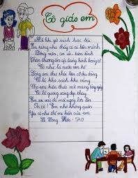 Những bài thơ hay về thầy cô giáo tiểu học - TH Vĩnh Ninh